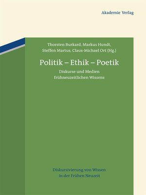 cover image of Politik – Ethik – Poetik